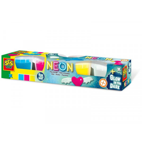 Neon gyurma 4x90gr 00461