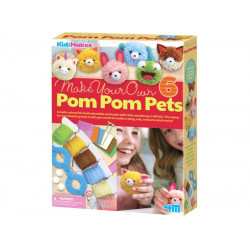 Pom pom állatkák 04760 Kreatív készlet 4M