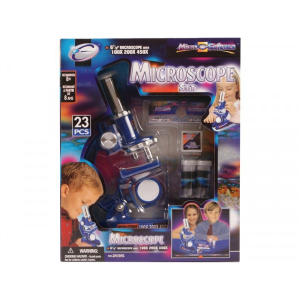 6 1/8 Mikroszkóp 100x200x450*21351, 28043