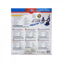 8 5/8 Öntött mikroszkóp 10x30x60*lencsével 2132 Tudományos játék REGIO