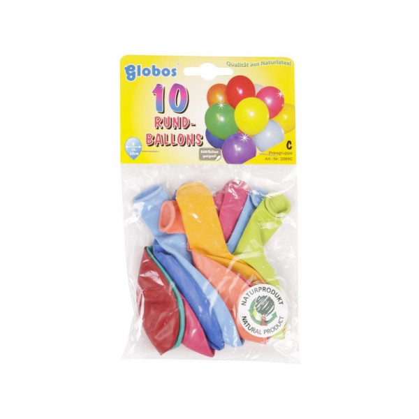 Lufi, 30 cm vegyes szín, 10 db 30660
