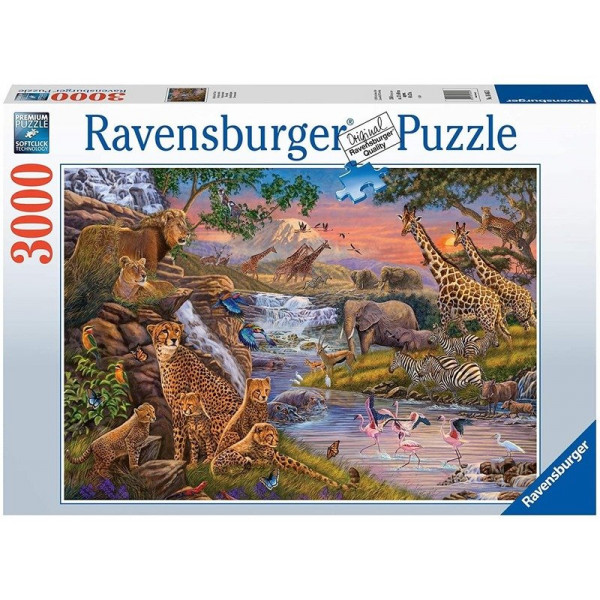 Puzzle 3000 db - Állati Királyság 16465