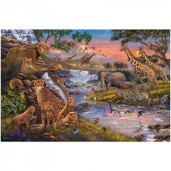 Puzzle 3000 db - Állati Királyság 16465