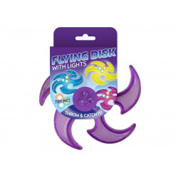 Világító repülő korong 29657 Sportszer, labda REGIO