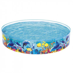 Merevfalú tenger mintájú medence  2,44mx46cm 5503 Medence Bestway