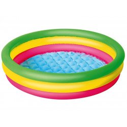 Színes 3 gyűrűs medence 102x25cm  51104 Medence Bestway