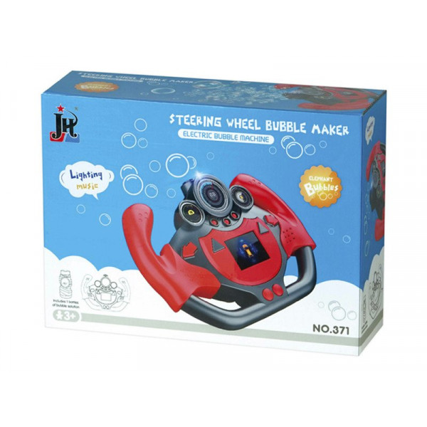 Szappanbuborékfújó kormány + 215 ml folyadék