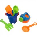 Homokozó 9 darabos készlet kishajóval