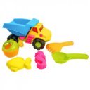 Teherautós homokozó 6 darabos készlet - többféle