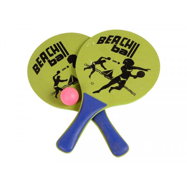 Catch ball szett, ütő + 2 labda STP-5001-B