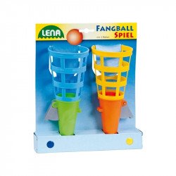 Tölcséres labdakilövő 2 db, 12 cm 61221 Szabadtéri játék LENA