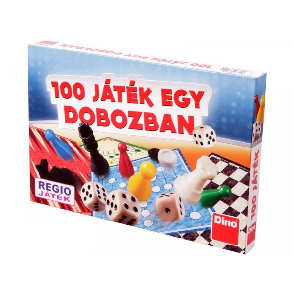 Társasjáték - 100 játék egy dobozban 731455