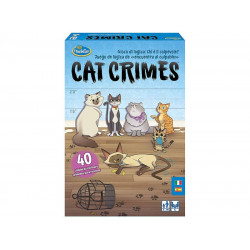 Cat Crimes - Zsivány cicák 1550-HU2 Logikai-oktató társasjáték Thinkfun