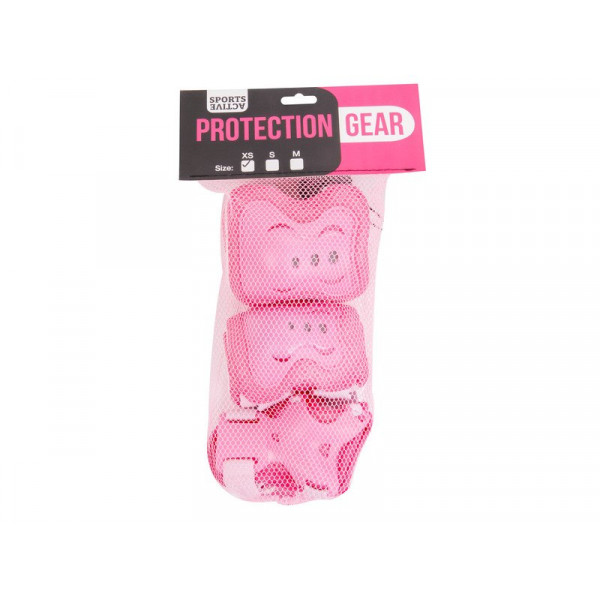 Sport védőfelszerelés lányoknak, 6 részes, 3 mére