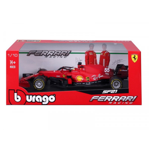 Bburago 1/18 versenyautó - Ferrari, 2021-es szezo