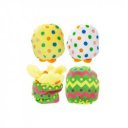 Kifordítható plüss tojás, 12 cm 444043