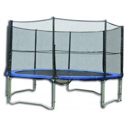 Trambulin 244 cm, védőhálóval 10008 Sportszer, labda Nincs
