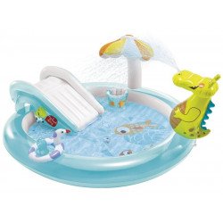 Aligátor játékcenter 201x170x84 cm, 2 éves kortól Medence Intex