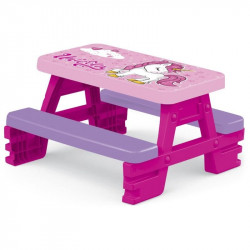 Piknik asztal paddal unikornisos 2518 Ajándék Dolu