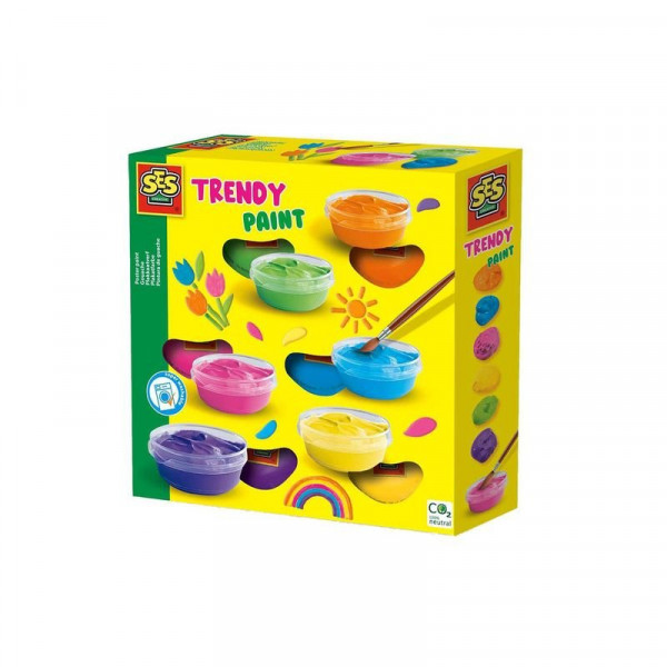 Temperafesték trendy 6db 00362
