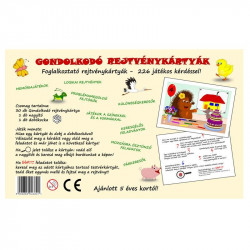 Gondolkodó rejtvénykártyák GRK3801