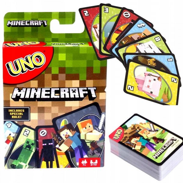 Minecraft Uno kártya FPD61