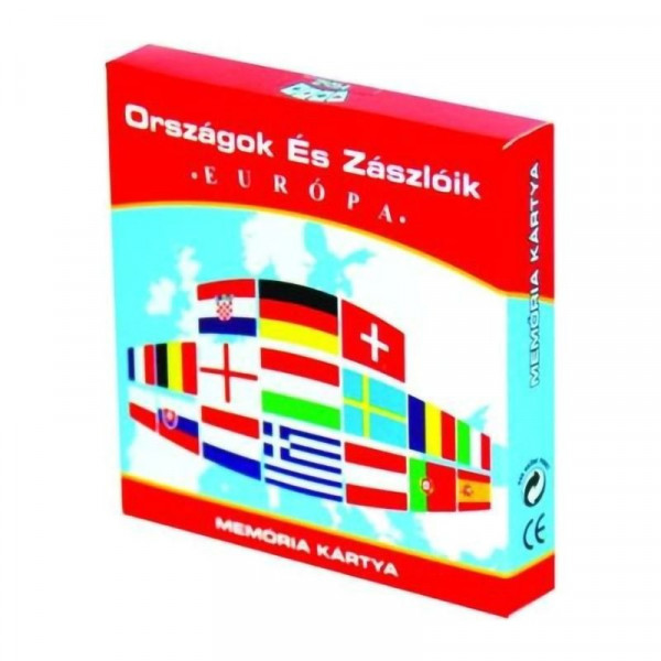 Országok És Zászlóik (Európa) (Memória Kártya)