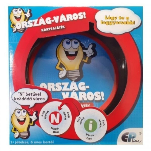 Ország-város kártyajáték  EP04174