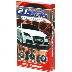 Szériaautók (Ismeretterjesztő Kártya) Kártya Kvíz