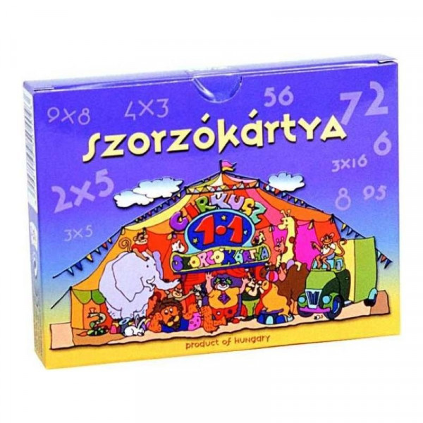 Szorzókártya (Készségfejlesztő Kártya)093