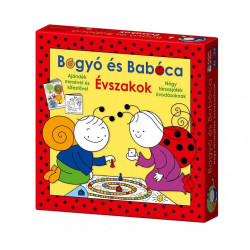 Bogyó és Babóca Évszakok társasjáték 713359 Társasjáték kicsiknek Keller Mayer