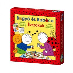 Bogyó és Babóca Évszakok társasjáték 713359 Társasjáték kicsiknek Keller Mayer