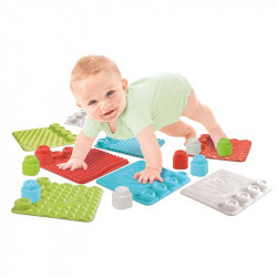 Clemmy érzékelést fejlesztő játszószőnyeg építőko Bébijáték, kellék Clementoni