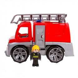 LENA: Műanyag tűzoltó teherautó - 28 cm