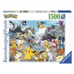 Ravensburger: Puzzle 1500 db - Klasszikus Pokémon 1000-2999 darabos puzzle Ravensburger