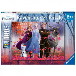 Puzzle 100 db - Jégvarázs 2 Mágikus erdő 12867 100-499 darabos puzzle Ravensburger