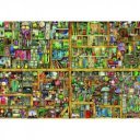 Puzzle 18000 db - Varázslatos könyves szekrény 17
