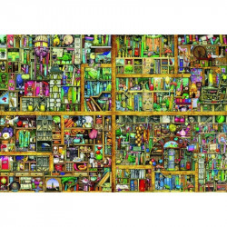Puzzle 18000 db - Varázslatos könyves szekrény 17