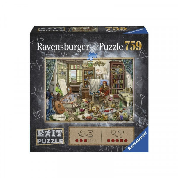 Puzzle Exit 759 db - A művész szobája 16782