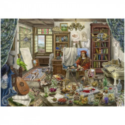 Puzzle Exit 759 db - A művész szobája 16782 500-999 darabos puzzle Ravensburger