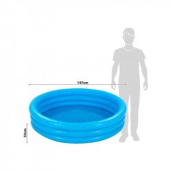 CRYSTAL BLUE medence 114x25 cm 2+  59416NP Medence Intex