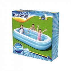 Családi medence, kék-fehér262 x 175 x 51cm 54006 Medence Bestway