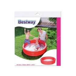 Felfújható 3 gyűrűs medence 3szín 102x25cm.51024 Medence Bestway