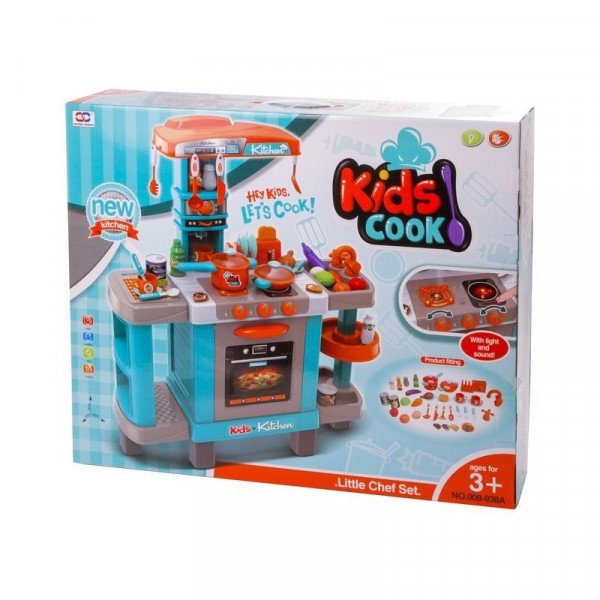 Zenélő, világító kiskonyha 78×29×87 cm 510406566