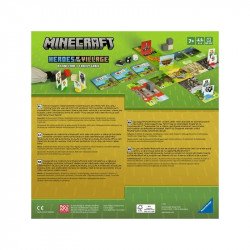 Társasjáték - Minecraft Heroes of the village 209 Stratégiai társasjáték Ravensburger