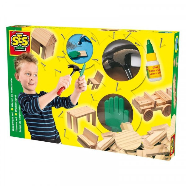 Barkács szett fából 00943