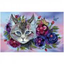 Puzzle 200 db - Macskaszem 12960