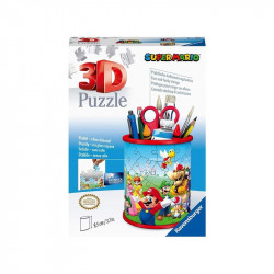 Puzzle 3D 54 db - Ceruzatartó Super Mario 11255 3D puzzle Ravensburger