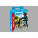 Playmobil 71162: Rendőr nyomozó kutyával