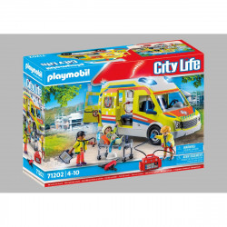 Playmobil 71202: Mentőautó hang- és fényeffekttel City Life Playmobil